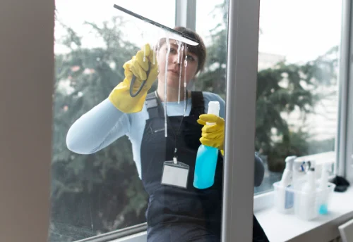 Nettoyage de vitres intérieures et extérieures à Aubigny